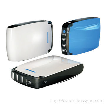 Triple USB Output Portable Power Banks, 15,000mAh Capacity, Maximum Output of 4A in 3 Ports